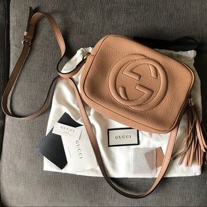 GUCCI Soho small leather disco bag